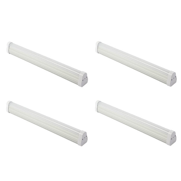 Light Blue USA LED T5 Integrated Single Tube Light Fixture, 1 FT 4W